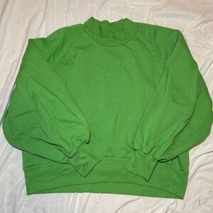 Green Crewneck Sweatshirt